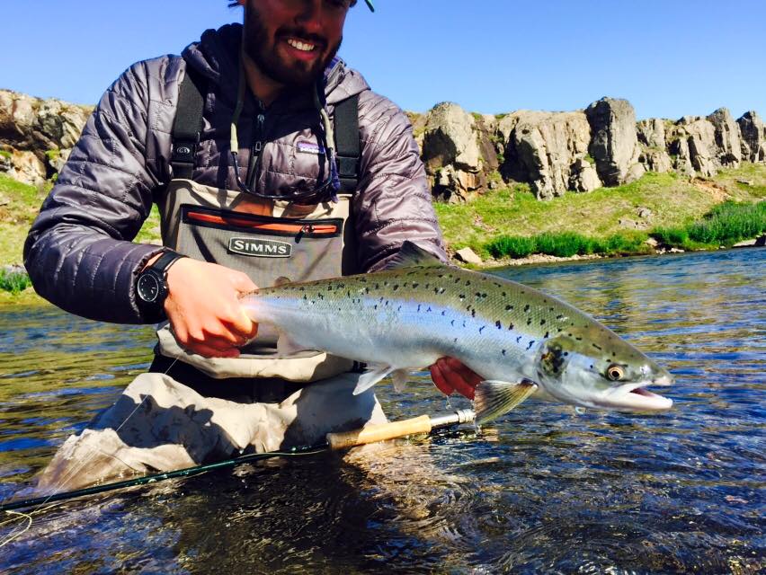 Langa, salmon fishing, Iceland, Iceland Guide