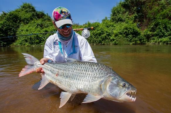Tanzania tigerfish Mnyera Rhudji rivers fishing