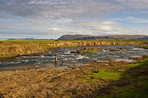 Langa, salmon fishing, Iceland, Iceland Guide, Aardvark McLeod,