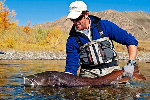 Delger Muron, Taimen Fishing, Mongolia, Aardvark McLeod