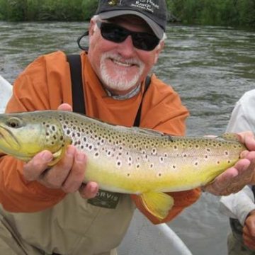 Madison Valley Ranch, Aardvark McLeod, trout fishing, brown trout
