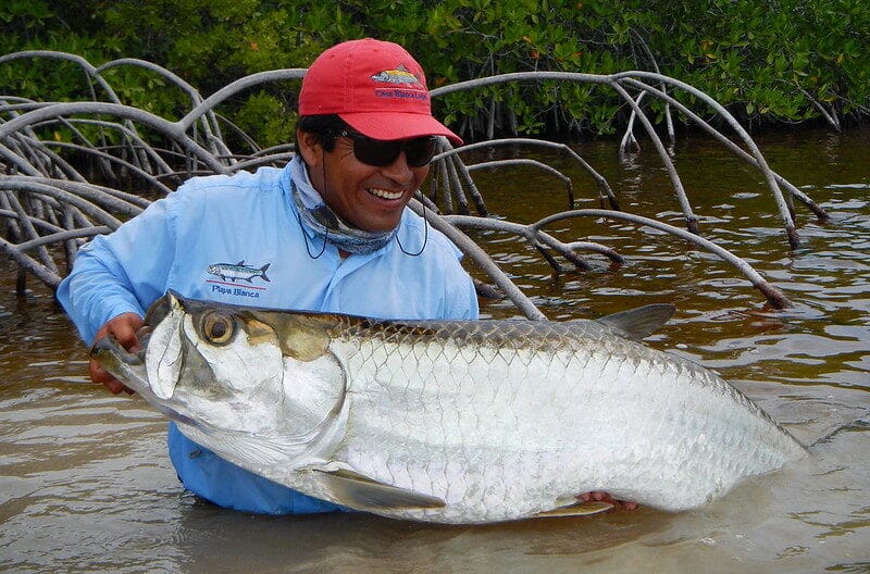 Playa Blanca, Mexico salt water fly fishing, Yucatan fly fishing, Aardvark McLeod