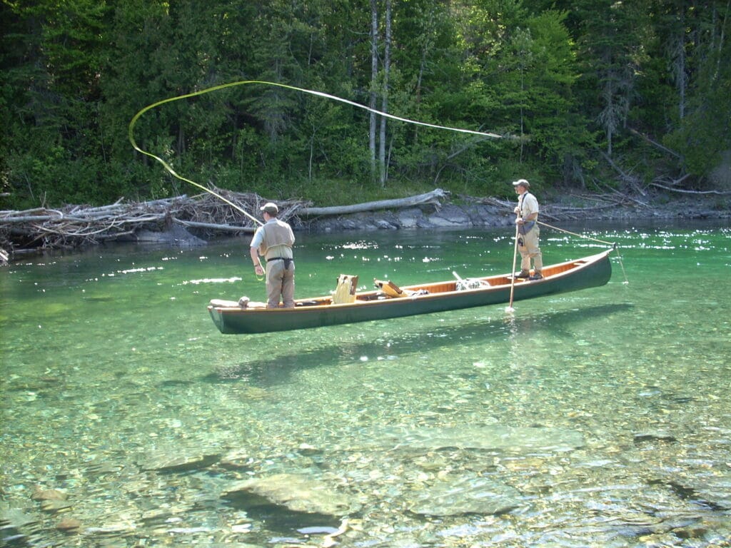 Camp Bonaventure, Canada fly fishing, Atlantic salmon, Aardvark McLeod