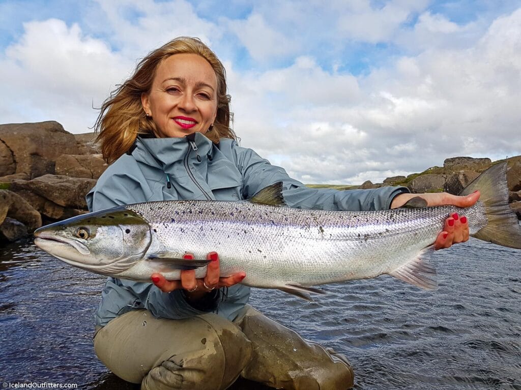 Laxa I Dolum, Iceland salmon fishing, Aardvark McLeod