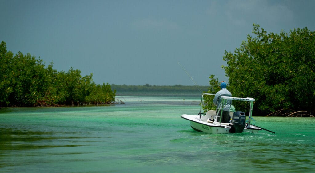 Zapata, mothership Georgiana, Cuba saltwater fishing, Cuba bonefishing, Aardvark McLeod