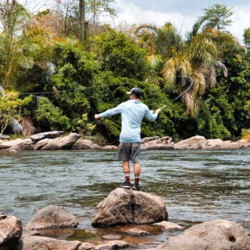 Tanzania tiger fishing, Mynera River, Rhudji River, tigerfish, Aardvark McLeod