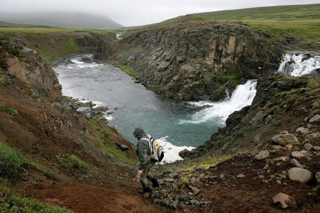 Svalbardsa, Iceland, salmon, Aardvark McLeod, Icelandic Fishing Guides, fishing in Iceland