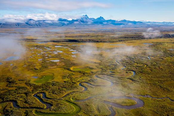 Rapids Camp Lodge, Alaska, fishing Alaska, Aardvark McLeod, salmon, grayling, dolly varden