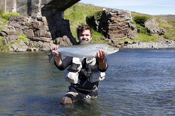 Haukadalsa, Iceland, Aardvark McLeod, salmon, trout, Iceland Fishing Guide, fishing in Iceland