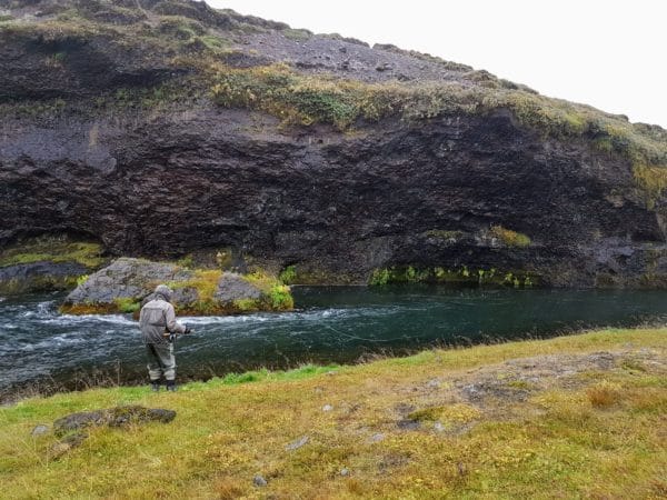 Myrarkvisl, Iceland, Aardvark McLeod, salmon, brown trout