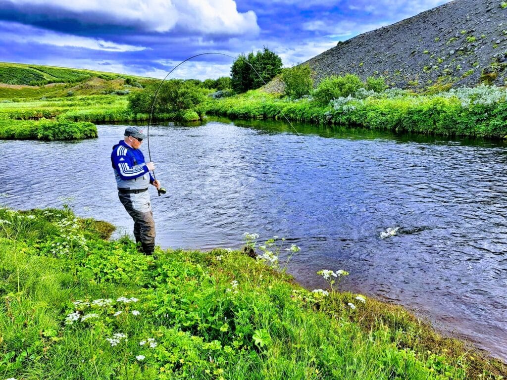 Reykjadalsa, Iceland trout fishing, Aardvark McLeod