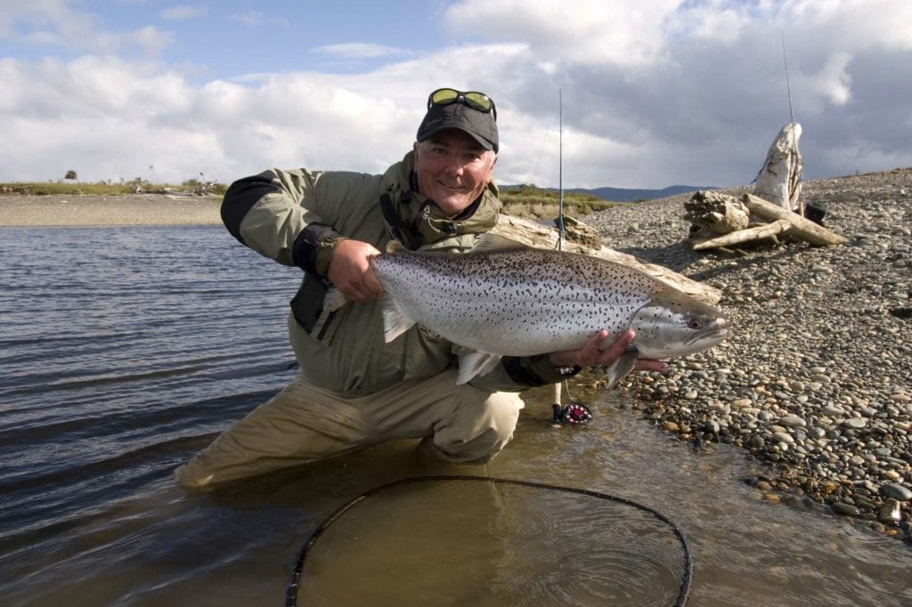 Rio Irigoyen, Argentina, Large sea trout, Aardvark McLeod