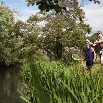 Compton Chamberlayne, River Nadder chalkstream fly fishing, Aardvark McLeod chalkstream fly fishing