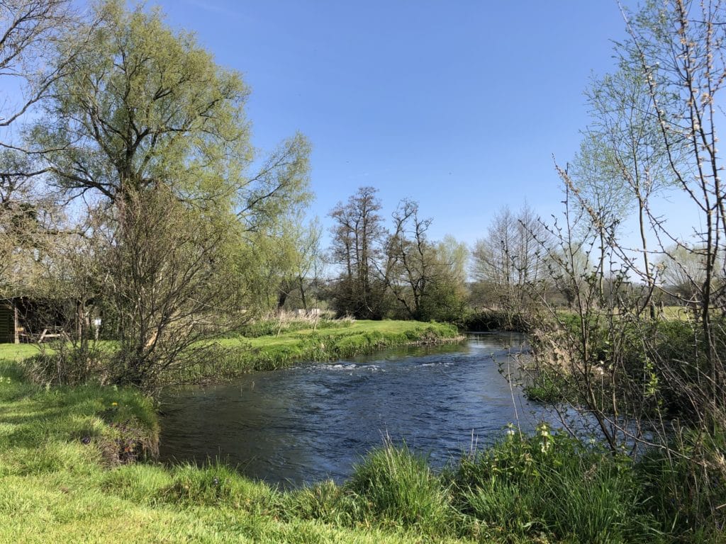 Compton Chamberlayne, River Nadder chalkstream fly fishing, Aardvark McLeod chalkstream fly fishing