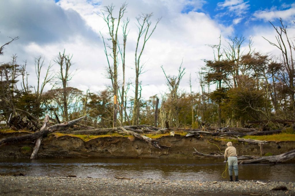 RIO IRIGOYEN, IRIGOYEN RIVER, WORLD END LODGE, FAR END RIVER, SEA TROUT FISHING ARGENTINA, TDF, TIERRA DEL FUEGO, FISHING ARGENTINA, AARDVARK MCLEOD