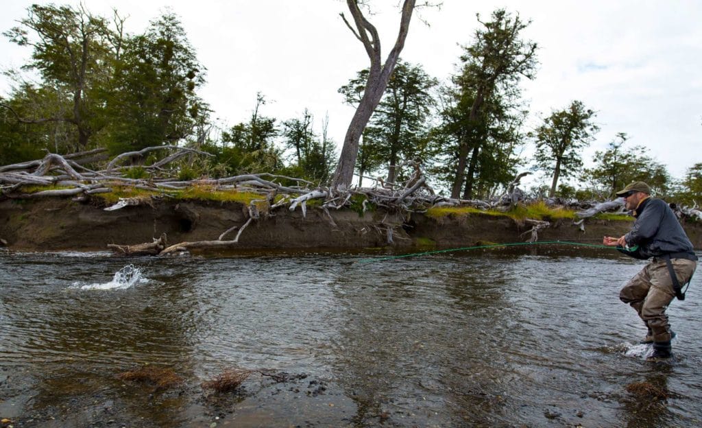 RIO IRIGOYEN, IRIGOYEN RIVER, WORLD END LODGE, FAR END RIVER, SEA TROUT FISHING ARGENTINA, TDF, TIERRA DEL FUEGO, FISHING ARGENTINA, AARDVARK MCLEOD