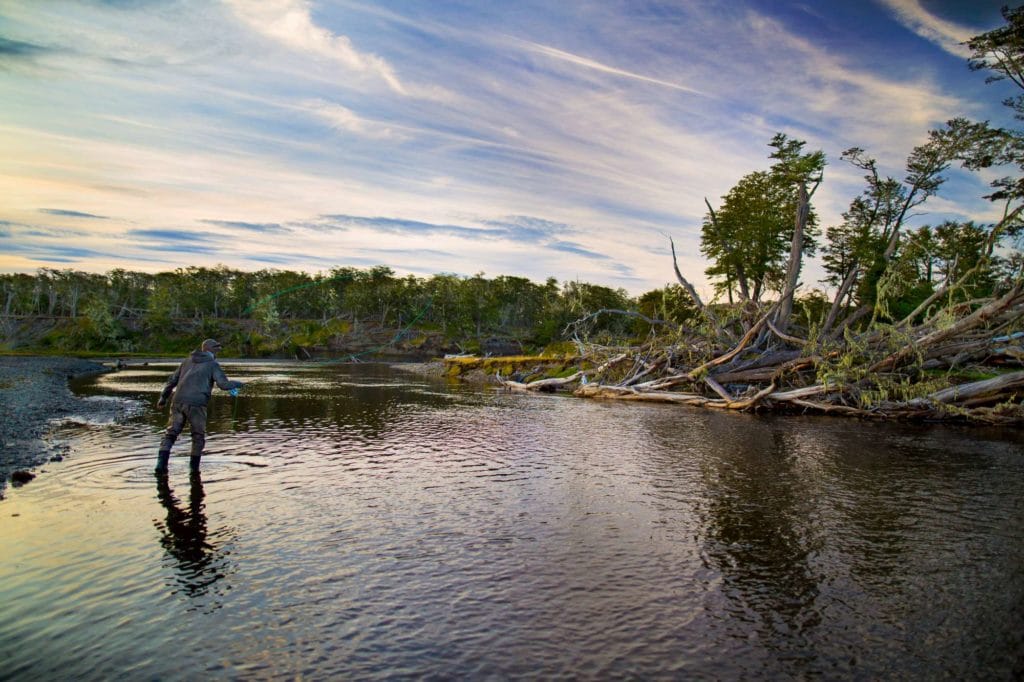 RIO IRIGOYEN, IRIGOYEN RIVER, WORLD END LODGE, FAR END RIVER, SEA TROUT FISHING ARGENTINA, TDF, TIERRA DEL FUEGO, FISHING ARGENTINA, AARDVARK MCLEOD