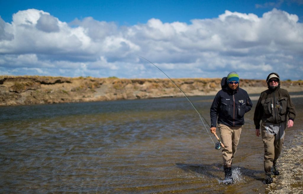 Rio Grande, Aardvark McLeod, Aurelia lodge, sea trout tierra del fuego, fishing sea trout argentina