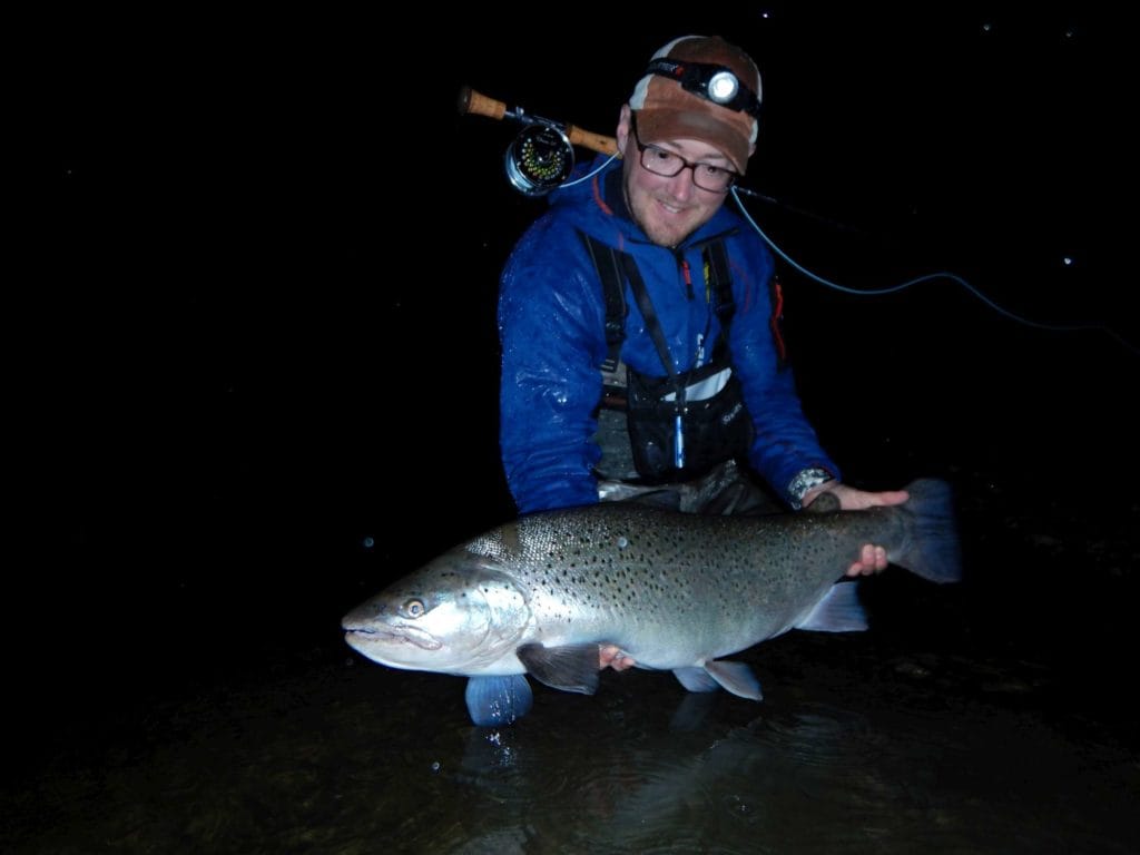 Rio Grande, Aardvark McLeod, Aurelia lodge, sea trout tierra del fuego, fishing sea trout argentina