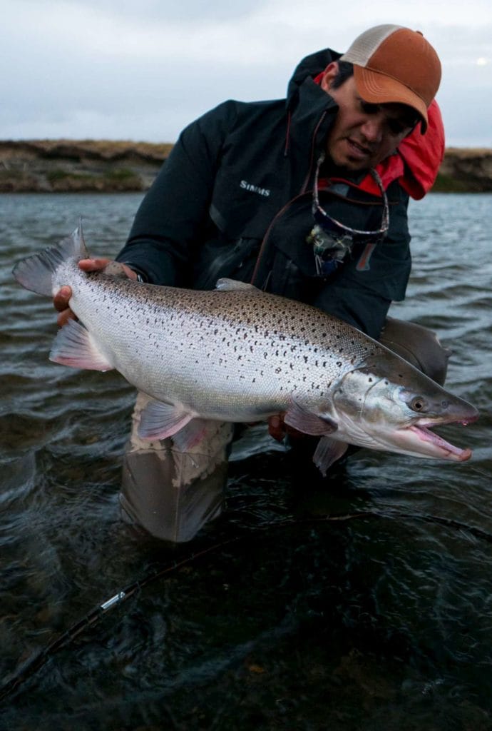 Rio Grande, Aardvark McLeod, Aurelia lodge, sea trout tierra del fuego, fishing sea trout argentina