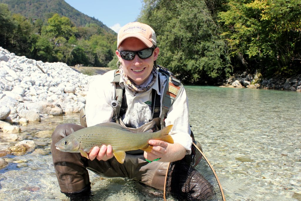 Fly fishing Slovenia, Aardvark McLeod