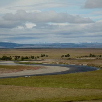 El rincon, rio Gallegos, rio penitente, fishing argentina, sea trout, brown trout, bella vista, las buitreras