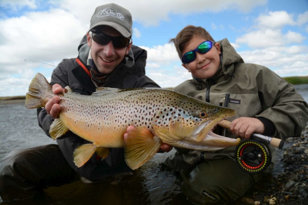 El rincon, rio Gallegos, rio penitente, fishing argentina, sea trout, brown trout, bella vista, las buitreras