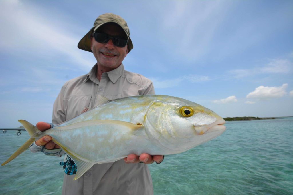 Bahamas, fishing at Crooked and Acklins Islands, Fly fishing for permit, triggerfish, bonefish, tarpon, triggerfish, aardvark mcleod.
