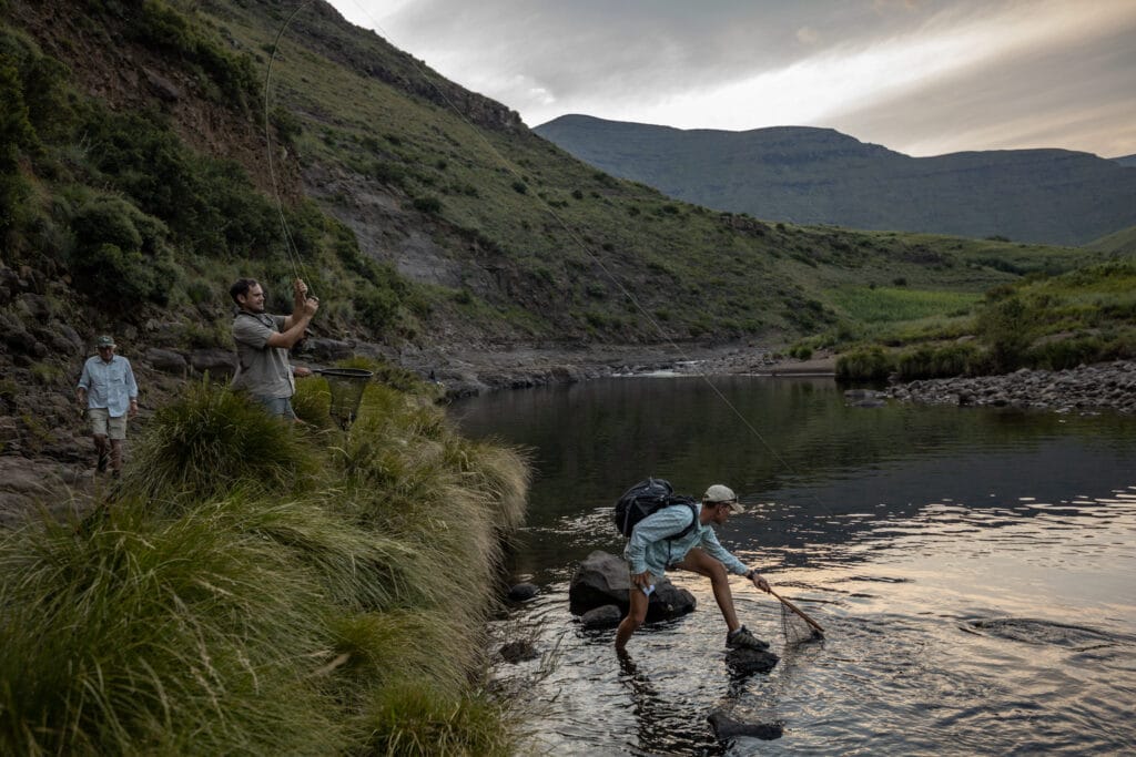 Makhangoa Community Camp, Lesotho, fly fishing Lesotho, trout fishing Lesotho, fly fishing South Africa, Aardvark McLeod