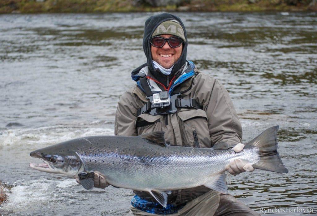 ASR FISHING, SALMON FISHING RUSSIA, ASR, KHARLOVKA, LITZA, RYNDA, MURMANSK, HUGE SALMON, ATLANTIC SALMON, FISHING REPORTS, SNELDA, AARDVARK MCLEOD, MIKAEL FRODIN