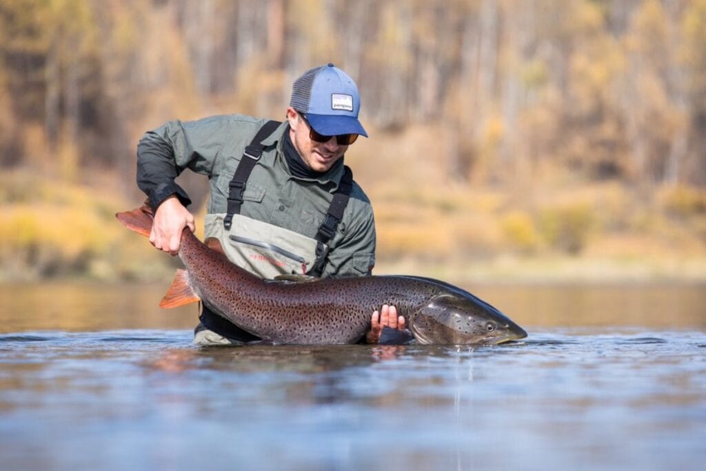Sweetwater Camp, Mongolia taimen, taimen fishing, Aardvark McLeod