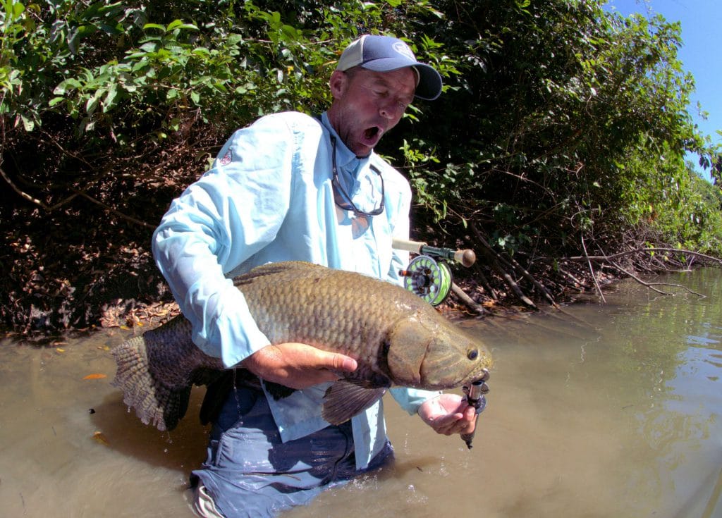 kendjam, iriri, fishing brazil, fishing amazon, pacu, payara, wolf fish, peacock bass, untamed angling, aardvark mcleod, jungle fishing, fly fishing for pacu, fly fishing for peacock bass, kayapo, kayapo courage