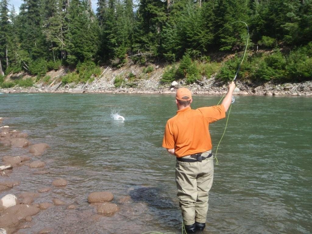 Nicholas Dean, British Columbia, Steelhead, dry fly, Aardvark McLeod