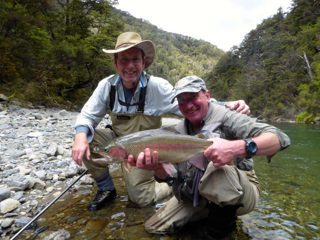 New Zealand, Tongariro Lodge, fly fishing