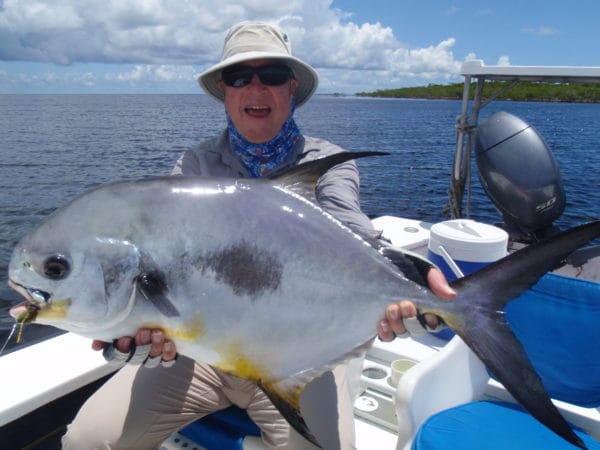 Belize permit Turneffe Flats Lodge flats fishing Aardvark McLeod