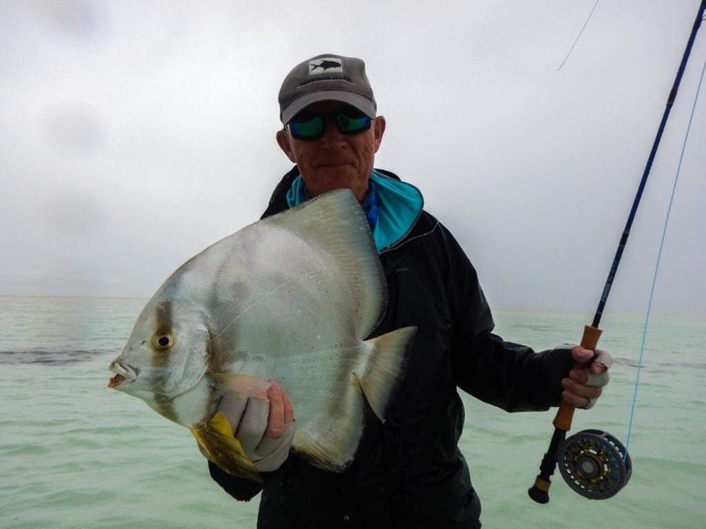 Alphonse Island Seychelles fishing holiday Aardvark McLeod batfish