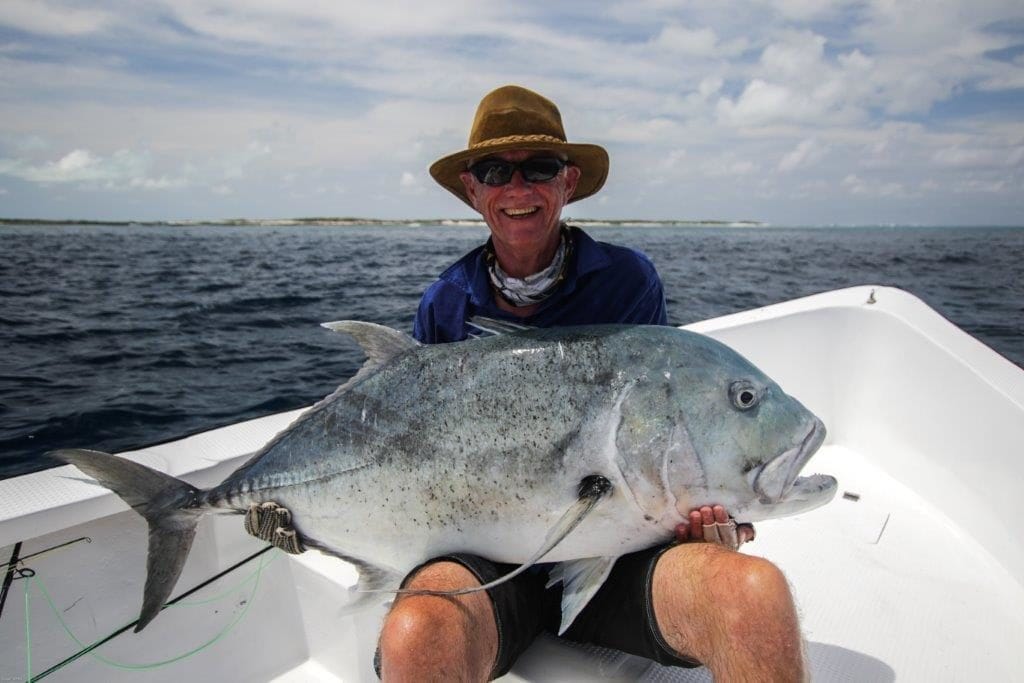 Cosmoledo atoll Seychelles fishing Aardvark McLeod GT