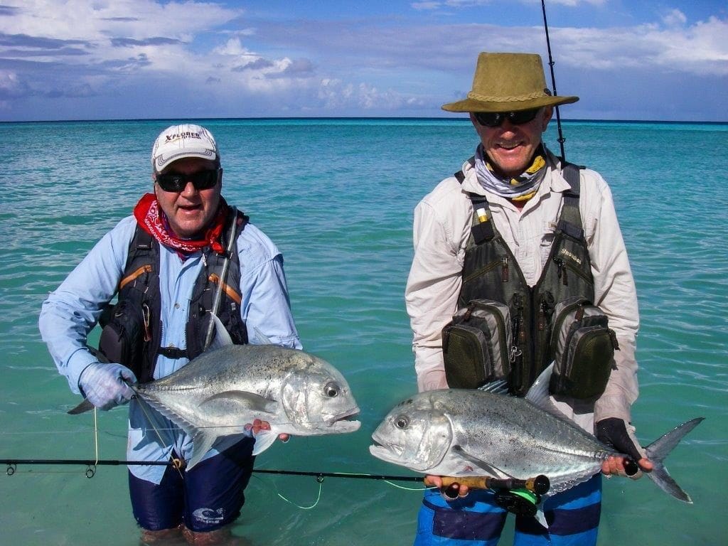 Cosmoledo atoll Seychelles fishing Aardvark McLeod GT