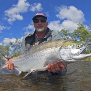 Alaska Trophy Advenute Lodge, ATA Lodge, Aardvark McLeod, king salmon, pacific salmon, dolly varden, graying, trout, char