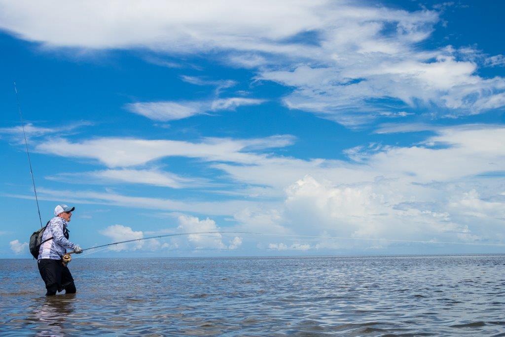 GT fishing, Providence Atoll, Seychelles 