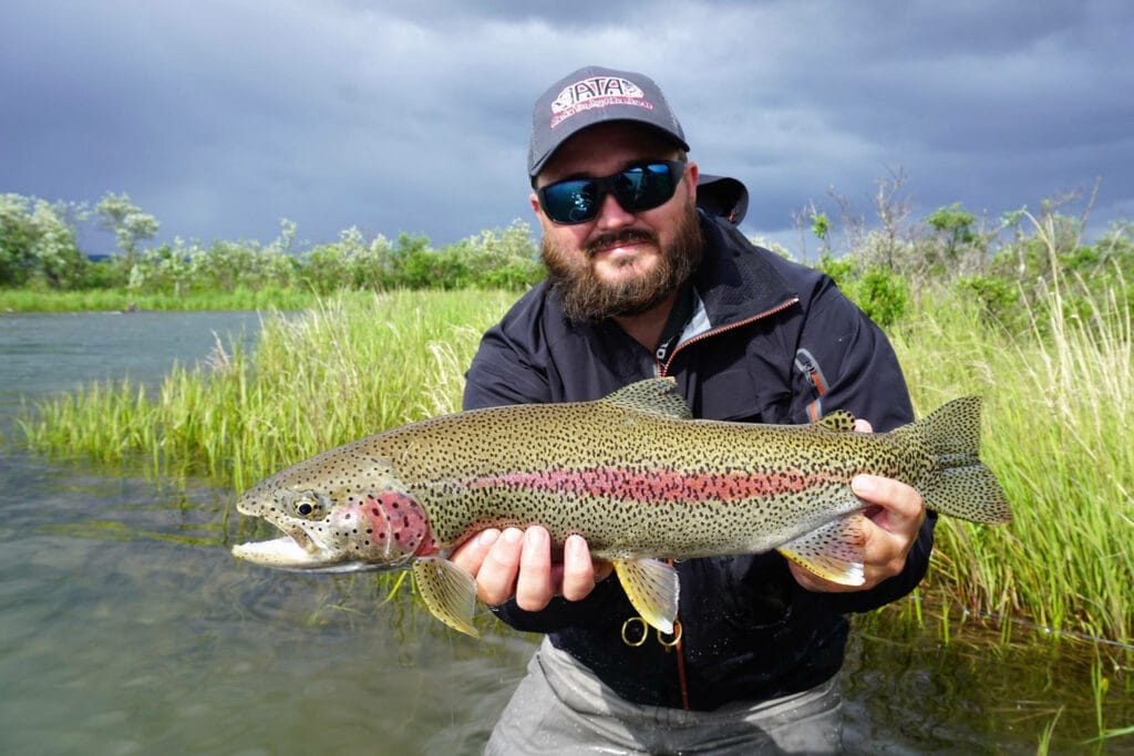 Alaska Trophy Adventure Lodge, Alaska salmon fishing, Aardvark McLeod