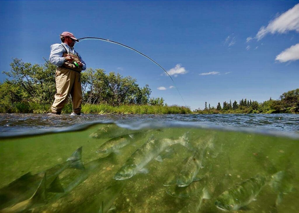 Alaska Trophy Adventure Lodge, Alaska salmon fishing, Aardvark McLeod