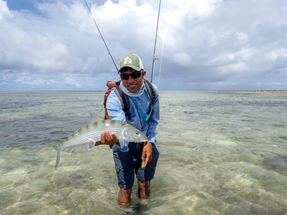 Alphonse Island Seychelles fishing Aardvark McLeod bonefish