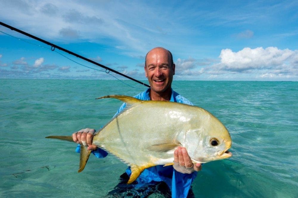 Alphonse Island Seychelles fishing Aardvark McLeod permit