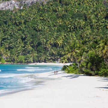 North Island Seychelles beach Aardvark McLeod