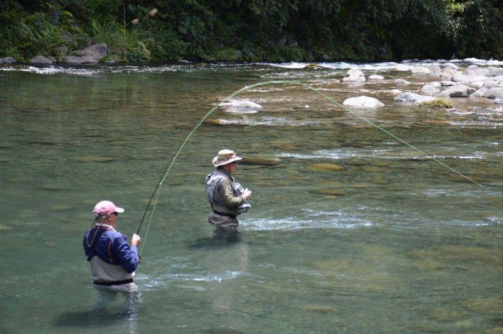 Tongariro Lodge, Tongariro River, New Zealand, Trout fishing, Aardvark McLeod