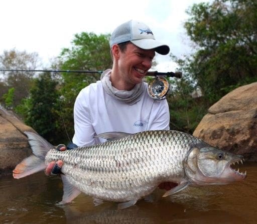 Tanzania, fishing, toothless tiger, Hydrocynus tanzaniae, tigerfish, Aardvark McLeod