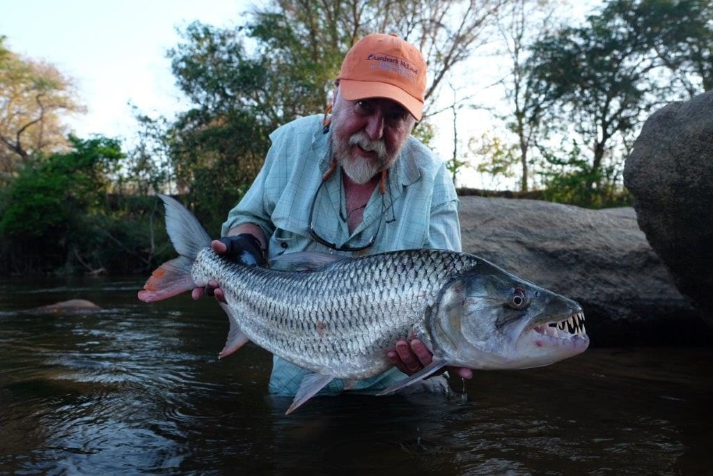 Tanzania, fishing, toothless tiger, Hydrocynus tanzaniae, tigerfish, Aardvark McLeod