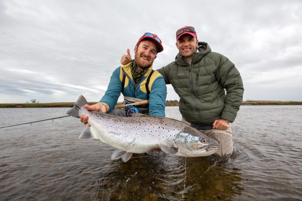 Sea Trout, Aardvark McLeod, sea trout rio grande, Tierra del Fuego, fishing rio grande, kau tapen lodge, sea trout fishing argentina, tdf, TDF flies, Rio Grande flies, fishing Rio Grande Argentina, nervous waters