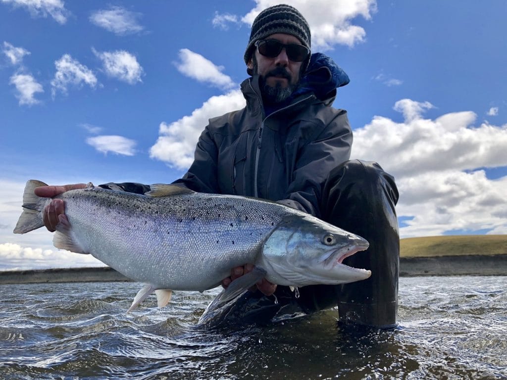 Sea Trout, Aardvark McLeod, sea trout rio grande, Tierra del Fuego, fishing rio grande, villa maria lodge, sea trout fishing argentina, tdf, TDF flies, Rio Grande flies, fishing Rio Grande Argentina, nervous waters